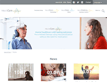 Tablet Screenshot of neurocaregroup.com